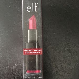 ELF DEEP BURGUNDY VELVET MATTE LIPSTICK FULL SIZE